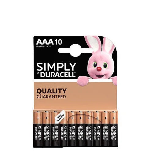 SIMPLY DURACELL AAA 10pack - Kashmir Watan Foodstores