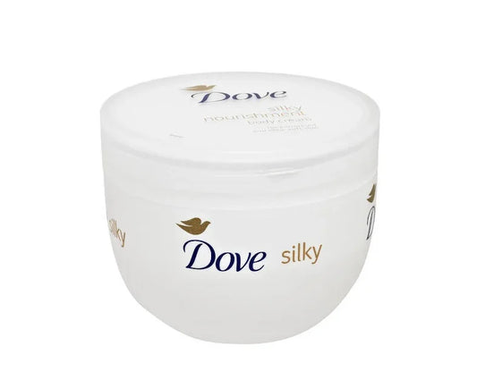 DOVE BODY CREAM SILK 300G - Kashmir Watan Foodstores